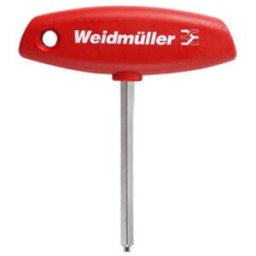 Clé coudée pour vis à 6 pans creux 6 mm Weidmüller IS 6 DIN 6911 0407900000 Longueur de la lame: 80 mm 1 pc(s)