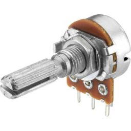 MONACOR 0012640 VRB-141M100 Potentiomètre rotatif 0.2 W 100 kΩ 1 pc(s)