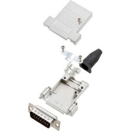 encitech DTSL15-SJSRG-T-DBP-K 6355-0086-02 Kit embase SUB-D mâle 180 ° Nombre de pôles: 15 fût à souder 1 pc(s)