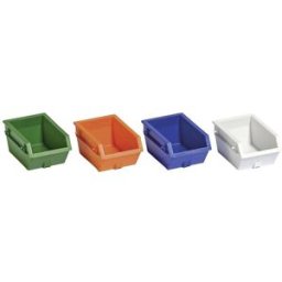 Busch 7752 H0 4 conteneurs de dépôt 1,5 m3 modèle fini