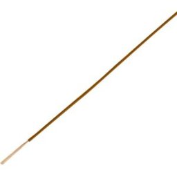 TRU COMPONENTS 1568630 Câble pour lautomobile FLRY-A 1 x 0.35 mm² marron 50 m