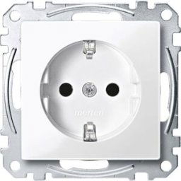 Merten Prise de courant System M blanc polaire MEG2300-0319 1 pc(s)