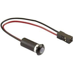 Voyant de signalisation LED Mentor 2660.8506 blanc Lentille 5 mm 2.85 V 20 mA 1 pc(s)