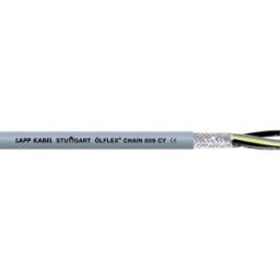 LAPP 1026777/1 Câble pour chaîne porte-câbles ÖLFLEX® CHAIN 809 CY 4 G 1.5 mm² gris Marchandise vendue au mètre