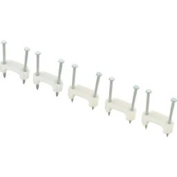 Cavalier Plage de Ø du faisceau: 17.70 mm (max) TRU COMPONENTS TC-DNF17203 1593094 blanc 100 pc(s)