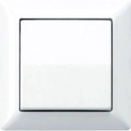 Jung simple Insert Bouton-poussoir blanc-alpin AS590WW 1 pc(s)