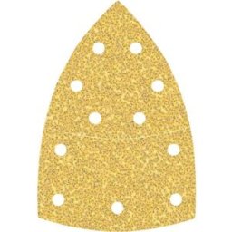 Bosch Accessories 2608901676 Papier abrasif pour ponceuse multifonction Grain 40 (L x l) 102 mm x 93 mm 10 pc(s)