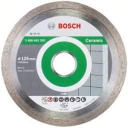 Disque à tronçonner diamanté Professional for Ceramic, 125 x 22,23 x 1,6 x 7 mm Bosch 2608602202