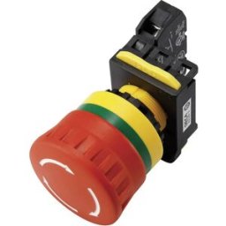 DECA A20B-V4E01R Arrêt durgence avec élément de contact 240 V/AC 6 A 1 NF (R) IP65 1 pc(s)