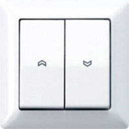 Jung simple Insert Bouton-poussoir blanc-alpin AS590-5PWW 1 pc(s)