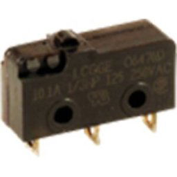 C & K Switches LCGHX1A10RCE Microrupteur 125 V, 30 V/DC 1 A 1 x On/(On)/On 1 pc(s) Bulk
