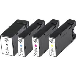 Renkforce Encre remplace Canon PGI-1500BK XL, PGI-1500C XL, PGI-1500M XL, PGI-1500Y XL compatible pack bundle noir, cyan, magenta, jaune RF-5706078