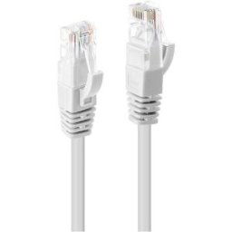 LINDY 48093 RJ45 Câble réseau, câble patch CAT 6 U/UTP 2.00 m blanc 1 pc(s)