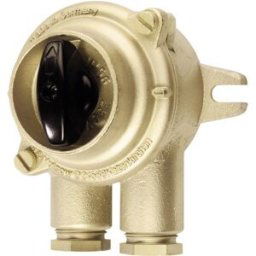 Wiska 1133/D/P/10A-2xZ14 Interrupteur auxiliaire, Commutateur rotatif maritimes 10 A 250 V/AC laiton 1 pc(s)