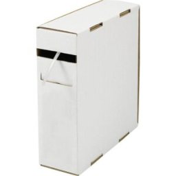 TRU COMPONENTS 1571369 Gaine thermorétractable sans colle transparent 5 mm 2.50 mm Taux de retreint:2:1 10 m