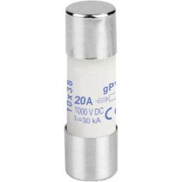 Weidmüller 2827980000 FUSE 10X38 20A 1000 VDC GPV S Micro-fusible 20 A Contenu 1 pc(s)
