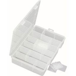 Mallette de rangement séparations variables VISO O300 (L x l x H) 280 x 200 x 50 mm Nombre de compartiments: 18 1 pc(s)