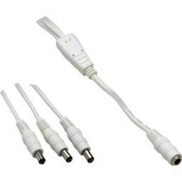 Câble de raccordement basse tension VOLTCRAFT 072981C DC femelle - DC mâle 5.5 mm 2.1 mm 5.5 mm 2.1 mm 0.35 m 1 pc(s)