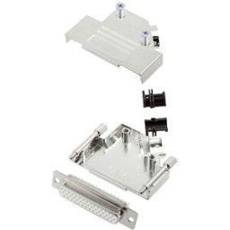 encitech D45ZK25-HDS44-W-K 6355-8013-13 Kit embase SUB-D femelle 45 ° Nombre de pôles: 44 fût à souder 1 pc(s)