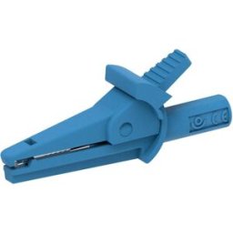 Electro PJP 5002-IEC-d4-CD1-Bl Pince crocodile bleu Plage de serrage max.: 9 mm Longueur: 51 mm 1 pc(s)