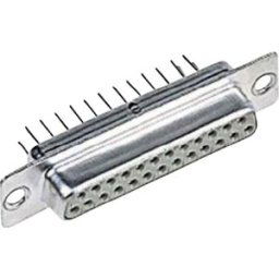 Embase SUB-D femelle 9 pôles Harting 09670094755 180 ° à souder 1 pc(s)
