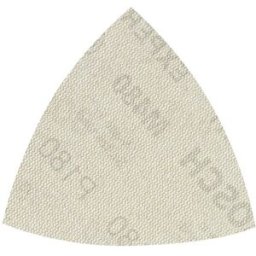 Bosch Accessories EXPERT M480 2608900720 Grille abrasive pour ponceuse delta non perforé Grain 180 (L x l) 93 mm x 93 mm 5 pc(s)