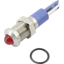 TRU COMPONENTS 1605961 Voyant de signalisation LED rouge 24 V DC/AC 60 mcd