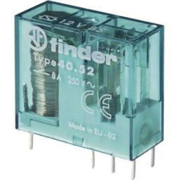 Finder 40.52.6.012.0000 Relais pour circuits imprimés 12 V/AC, 12 V/DC 8 A 2 inverseurs (RT) 1 pc(s)