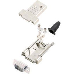 encitech DTSL09-LJSRG-T-DMP-W-K 6355-8040-21 Kit embase SUB-D mâle 180 ° Nombre de pôles: 9 fût à souder 1 pc(s)