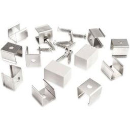 Deko Light 930532 Montageset für D Flex Line 12,0 x 20,0 mm Set de montage acier inoxydable 1 pc(s)