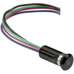 Voyant de signalisation LED Mentor 2660.8301 RVB Lentille 3 mm 2 V, 3.5 V, 3.5 V 20 mA, 20 mA, 20 mA 1 pc(s)