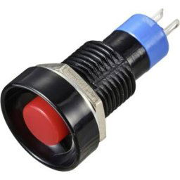 Miyama DS-263 Red Interrupteur à pression 25 V/DC 3 A 1 x Off/(On) à rappel 1 pc(s)