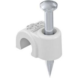 OBO Bettermann 2227622 Bride à clou 100 pc(s) gris