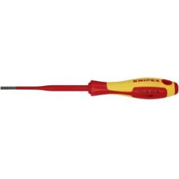 Tournevis pour vis à fente x Knipex Slim 98 20 35 SL Longueur de la lame: 100 mm 1 pc(s)