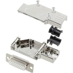 encitech DCMR15-FK-HDS26-W-K 6355-8066-12 Kit embase SUB-D femelle 90 ° Nombre de pôles: 26 fût à souder 1 pc(s)