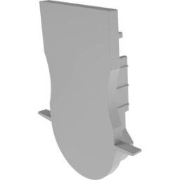Deko Light 979731 Endkappe R-ET-04-12 Set 2 Stk, Grau Capuchon dextrémité pour profilé plastique (L x l) 32.4 mm x 27 mm 1 pc(s)
