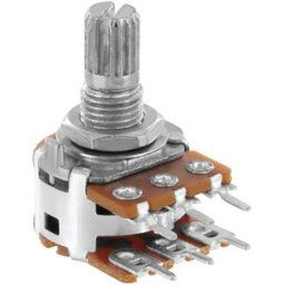Alpha RV16A01F20KB100KM RV16A01F20KB100KM Potentiomètre rotatif stéréo 0.2 W 100 kΩ 1 pc(s)