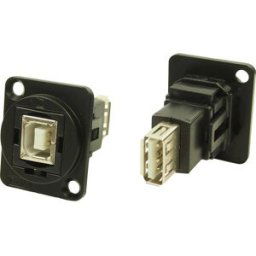 Adaptateur USB 2.0 type B femelle vers USB 2.0 type A femelle Cliff CP30207NMB 1 pc(s)