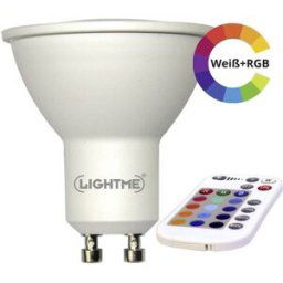 LED N/A LightMe LM85190-2 4.5 W = 28 W RVBB (Ø x L) 50 mm x 57 mm 1 pc(s)