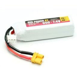 Red Power Pack de batterie (LiPo) 7.4 V 650 mAh 25 C Softcase XT30