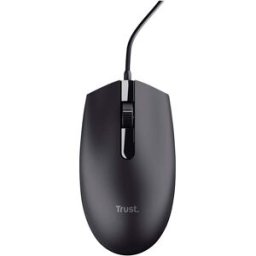 Trust TM-101 Souris USB optique noir 3 Boutons 1200 dpi molette intégrée
