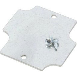 Hammond Electronics 1555BFPL Plaque de montage acier argent (L x l x H) 54 x 54 x 1.6 mm 1 pc(s)