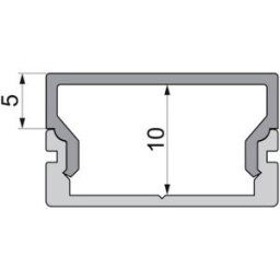 Deko Light 979090 Endkappe H-AU-01-15 Set 2 Stk, Weiß Capuchon dextrémité pour profilé plastique (L x l x H) 21 x 6 x 12 mm 1 pc(s)