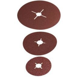 Papier abrasif pour plateau de ponçage non perforé Wolfcraft 2466000 Grain 24 (Ø) 125 mm 5 pc(s)