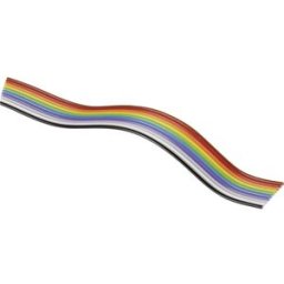 Câble en nappe BKL Electronic 10120162 Pas: 1.27 mm 34 x 0.08 mm² multicolore Marchandise vendue au mètre