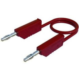 SKS Hirschmann CO MLN SIL 150/1 Cordon de mesure Banane mâle 4 mm Banane mâle 4 mm 1.50 m rouge 1 pc(s)