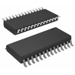 Microcontrôleur embarqué Microchip Technology PIC18F2455-I/SO SOIC-28 8-Bit 48 MHz Nombre I/O 24 1 pc(s)
