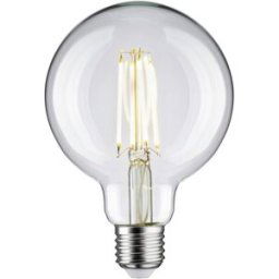 Paulmann 28957 LED CEE F (A - G) E27 forme de globe 7.5 W = 60 W blanc chaud (Ø x H) 95 mm x 140 mm 1 pc(s)
