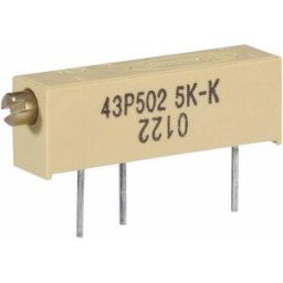 Vishay M43P202KB40 M43P202KB40 Potentiomètre variable 15 tours linéaire 0.75 W 2 kΩ 5400 ° 1 pc(s)