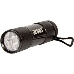 Mini lampe de poche Arcas Alu 9 LED LED à pile(s) 65 g